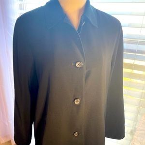 London Fog mid length collared jacket fully lined